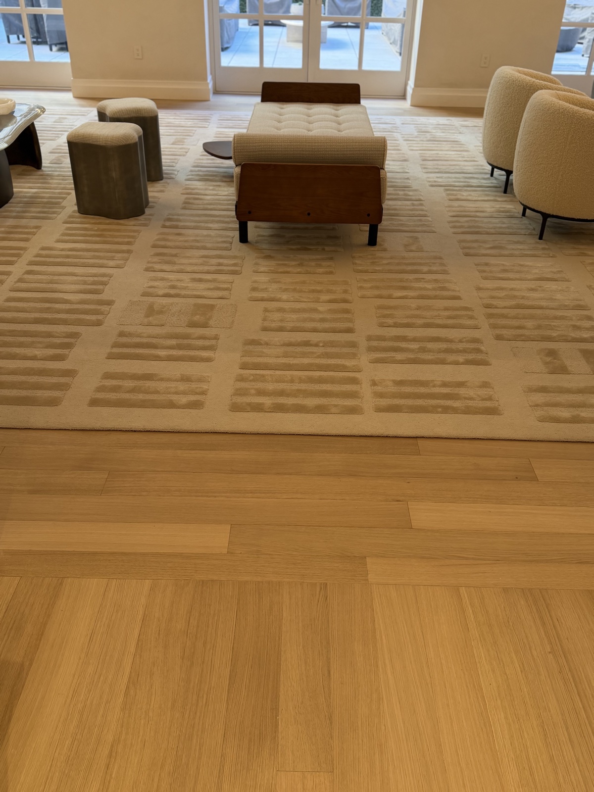 Chevron installation at The Henry