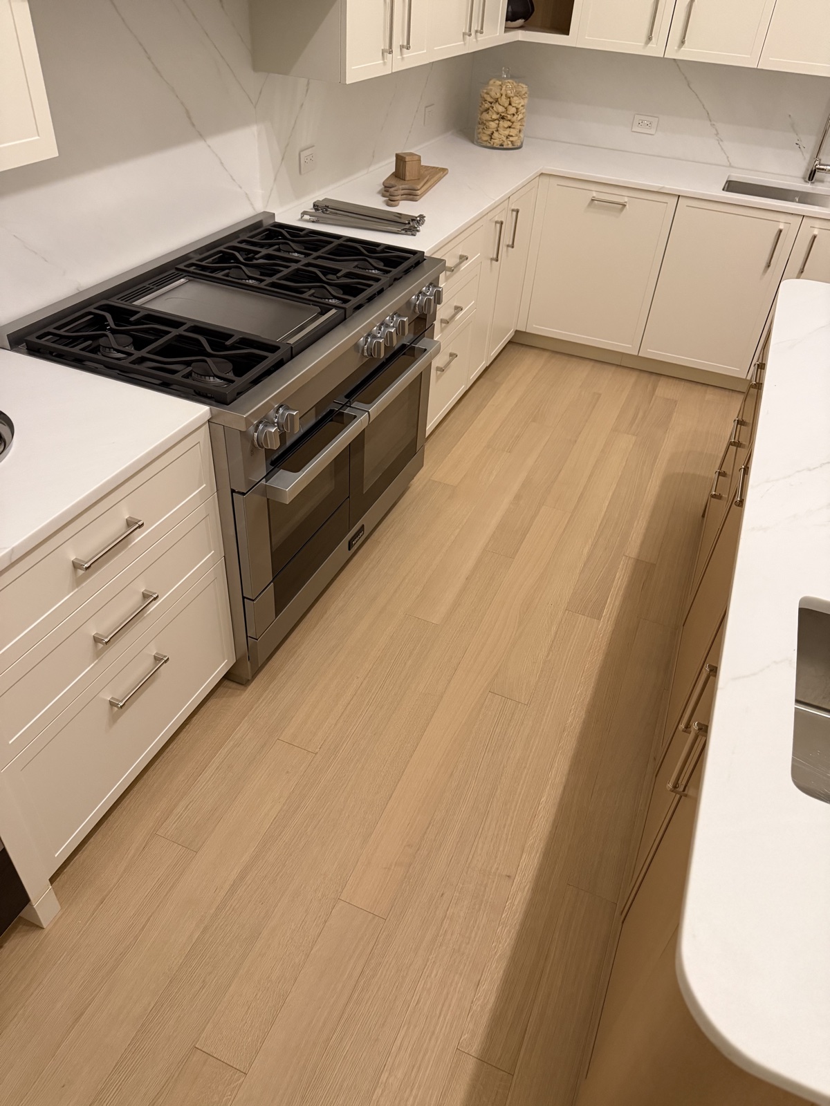 Chevron installation at The Henry