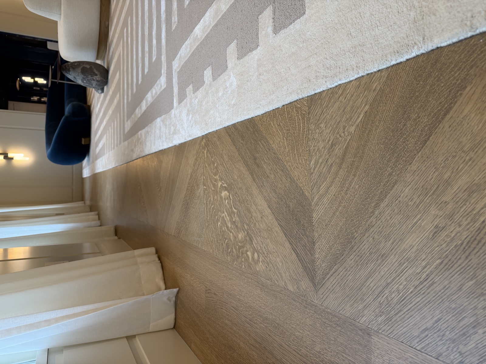 Chevron installation at The Henry